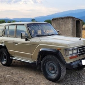 تویوتا لندکروز استیشن فرماندهی fj60 _ مدل 1988
