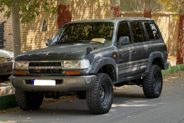 تویوتا لندکروز fj80 _ مدل 1992