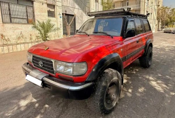 تویوتا لندکروز fj80 _ مدل 1991