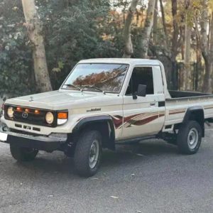 تویوتا لندکروز سری هفتاد 4.5 با موتور 1FZ _ مدل 2002